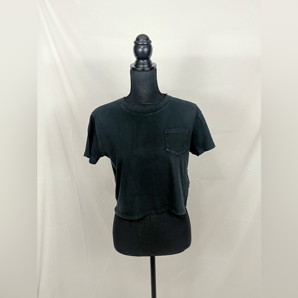 Black Hollister Crop Top